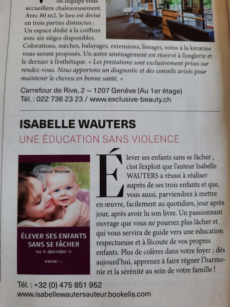 Article paru dans Elle